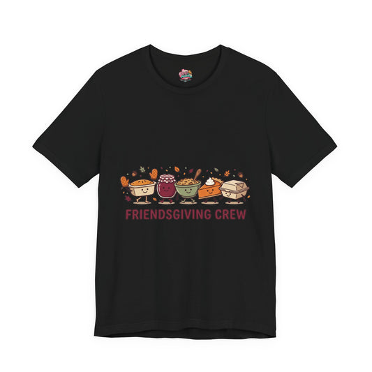 Friendsgiving Crew Tee | Thanksgiving shirt, fall harvest graphic