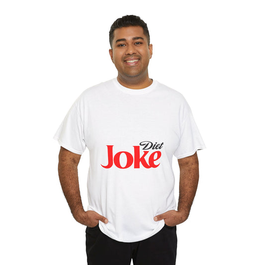 Diet Joke T-Shirt — Funny Retro Soda Logo Inspired Tee