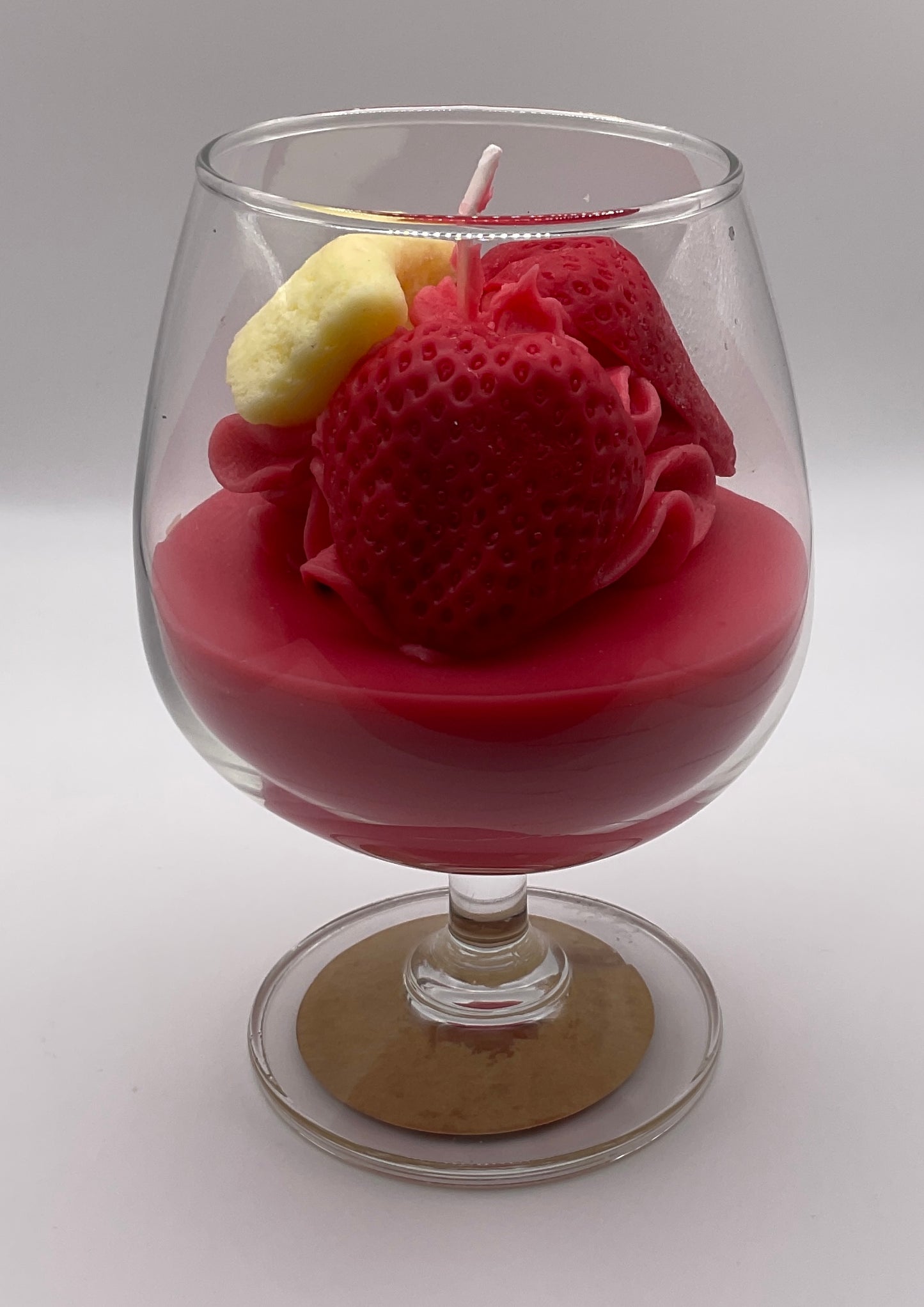 Strawberry Shortcake Cognac Candle - 12oz