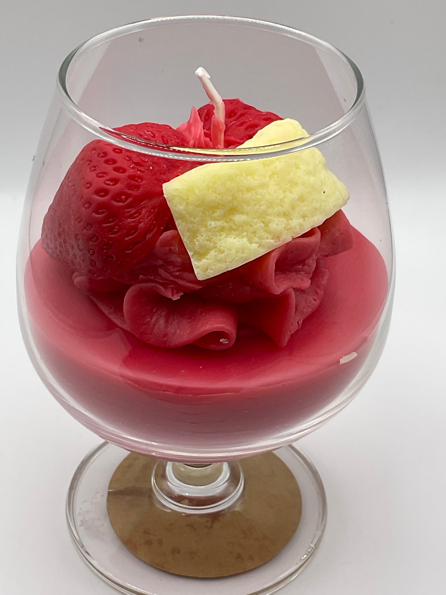 Strawberry Shortcake Cognac Candle - 12oz