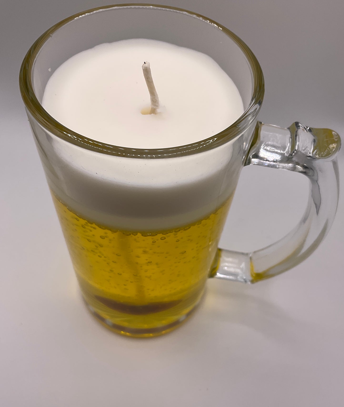Beer Candle - 16oz (Glass Mug)