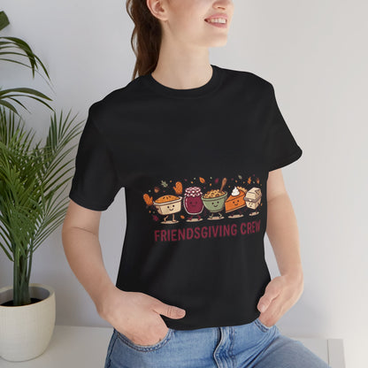 Friendsgiving Crew Tee | Thanksgiving shirt, fall harvest graphic