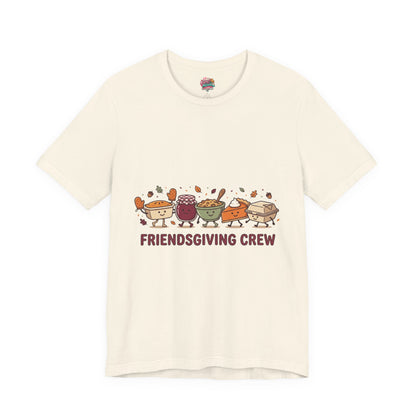 Friendsgiving Crew Tee | Thanksgiving shirt, fall harvest graphic
