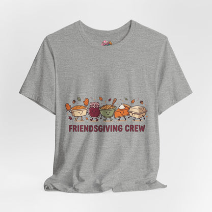 Friendsgiving Crew Tee | Thanksgiving shirt, fall harvest graphic