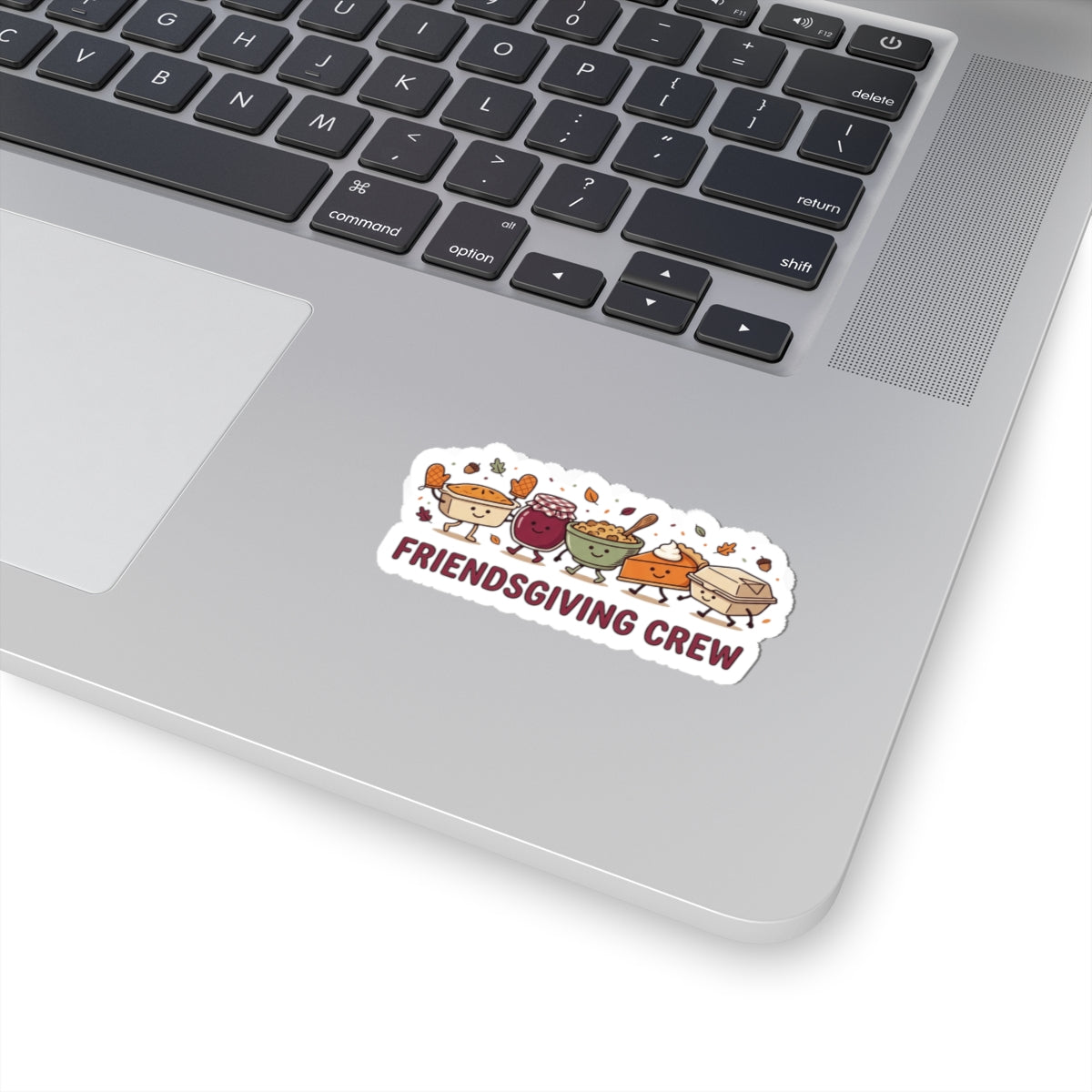 Friendsgiving Crew Sticker | Thanksgiving Cute Harvest Turkey Pumpkin Pie