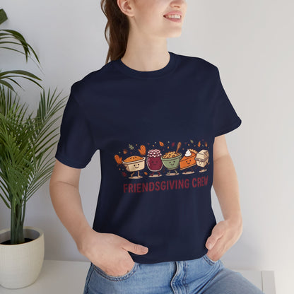 Friendsgiving Crew Tee | Thanksgiving shirt, fall harvest graphic