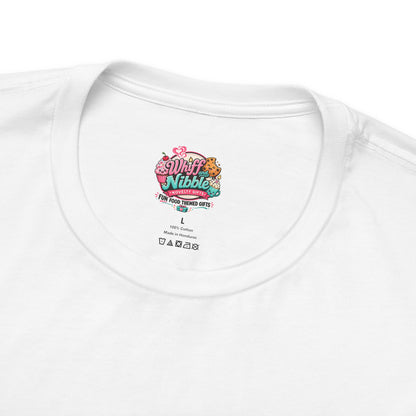 kinda chic to be a foodie Tee | minimalist foodie shirt
