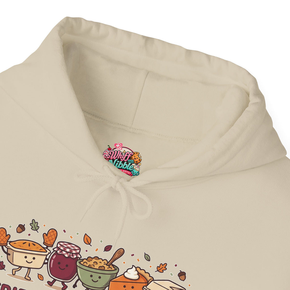 Friendsgiving Crew Hoodie, Thanksgiving Turkey, Fall Foliage, Pumpkin Pie