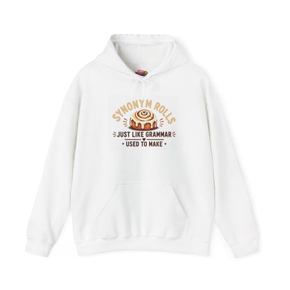 Cinnamon Rolls Hoodie - "Just Like Grammar Used to Make" Cozy Baker Sweatshirt
