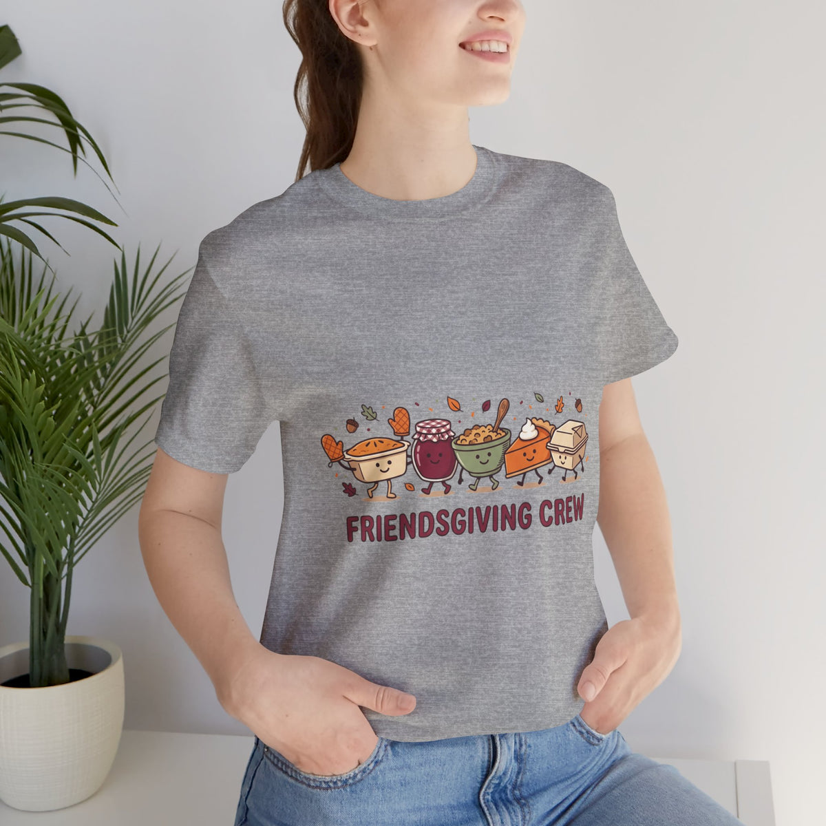 Friendsgiving Crew Tee | Thanksgiving shirt, fall harvest graphic