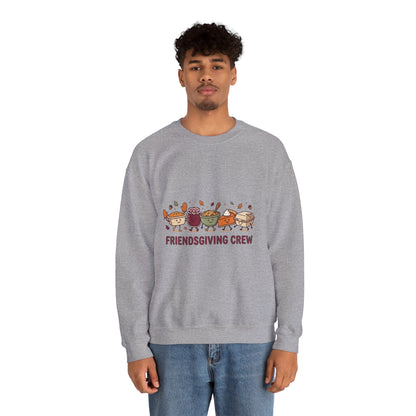 Friendsgiving Crew Crewneck Sweatshirt | Thanksgiving, Fall Harvest