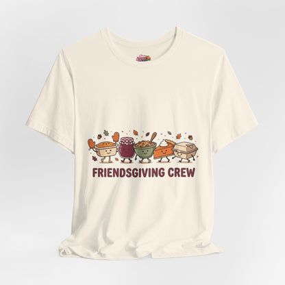 Friendsgiving Crew Tee | Thanksgiving shirt, fall harvest graphic