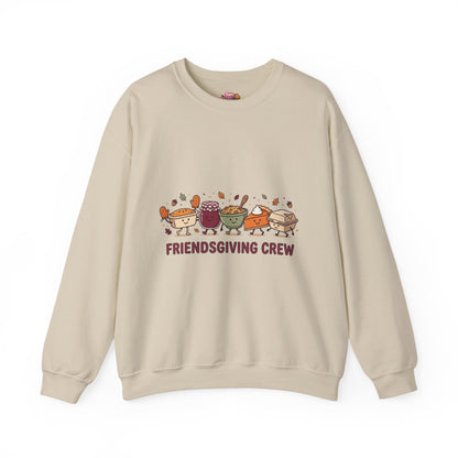 Friendsgiving Crew Crewneck Sweatshirt | Thanksgiving, Fall Harvest