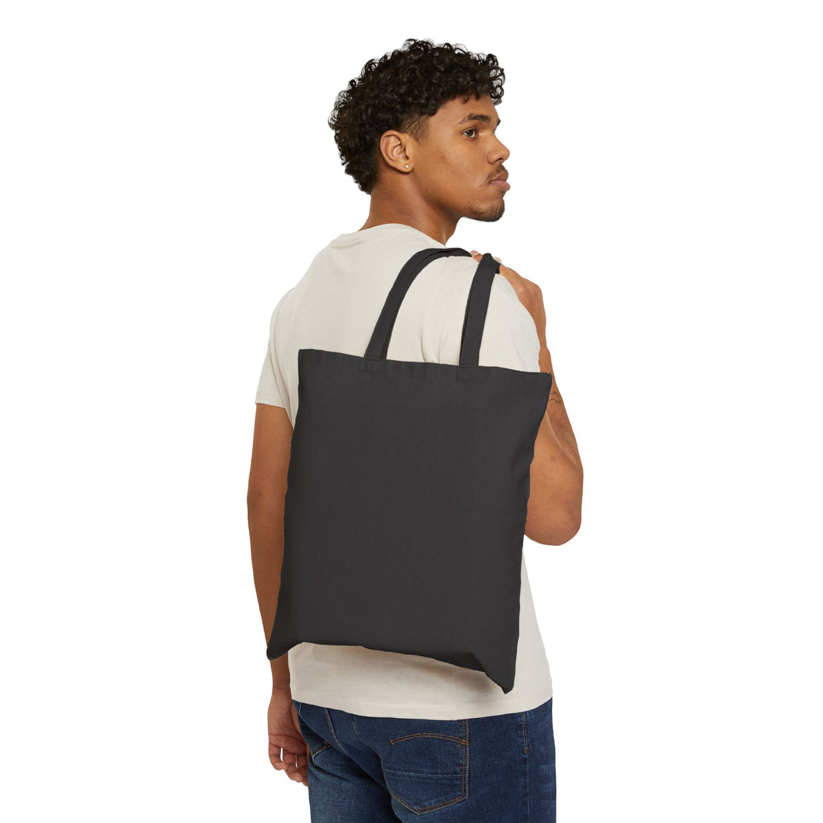 Tote Bag — "Tired" Retro Logo Canvas Tote