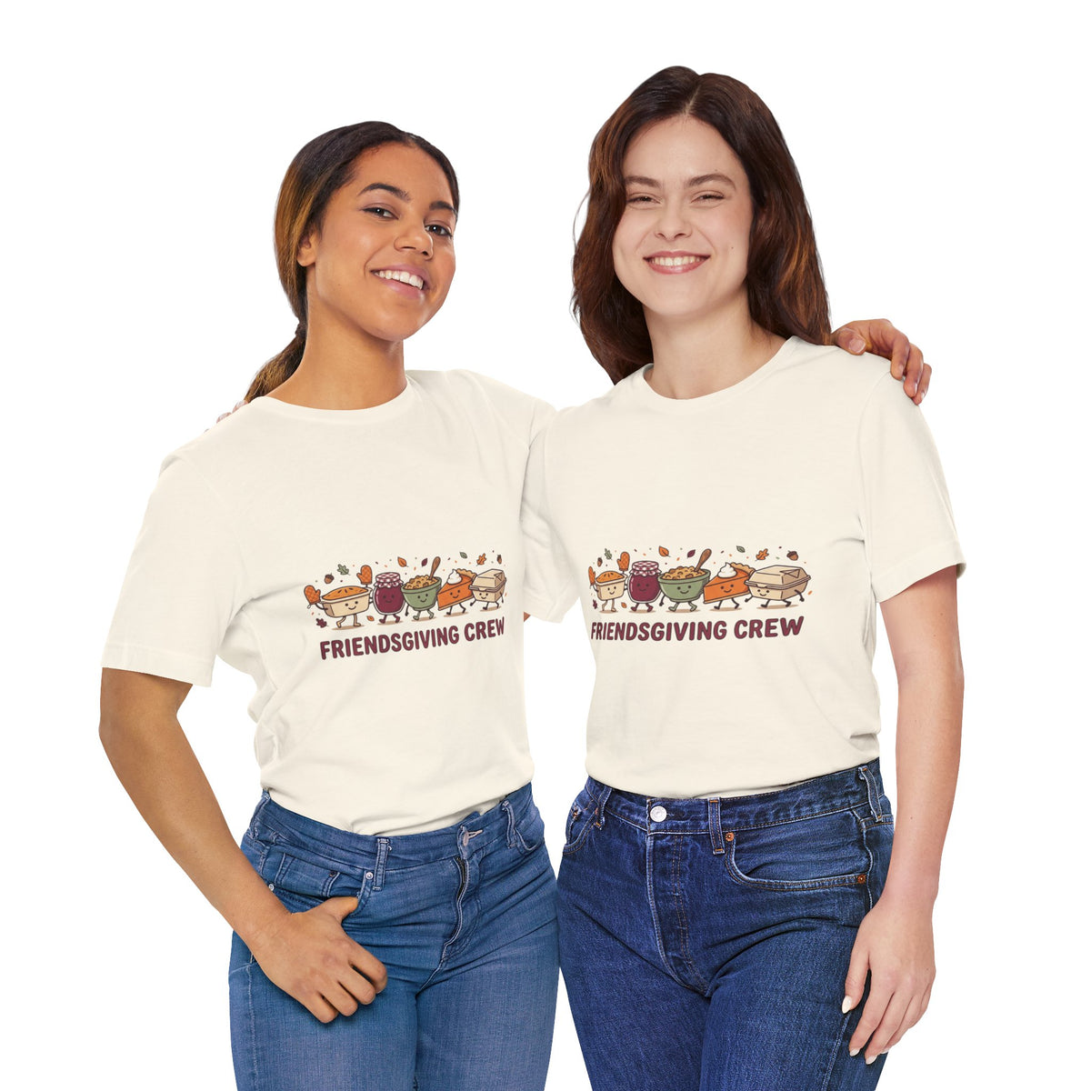 Friendsgiving Crew Tee | Thanksgiving shirt, fall harvest graphic