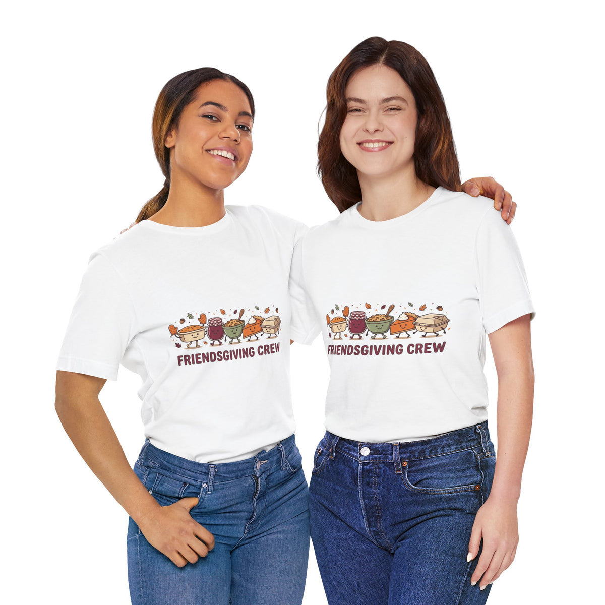 Friendsgiving Crew Tee | Thanksgiving shirt, fall harvest graphic
