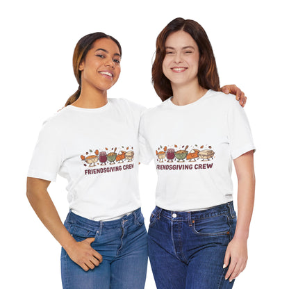 Friendsgiving Crew Tee | Thanksgiving shirt, fall harvest graphic
