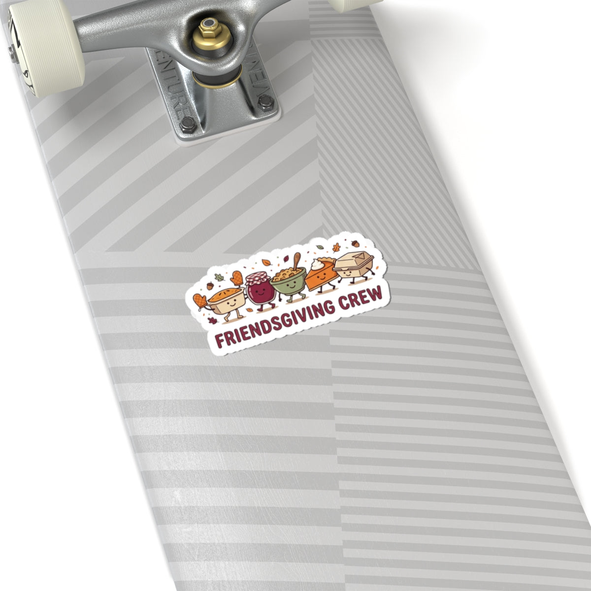 Friendsgiving Crew Sticker | Thanksgiving Cute Harvest Turkey Pumpkin Pie