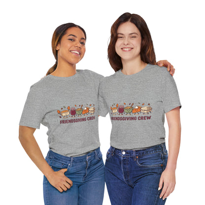 Friendsgiving Crew Tee | Thanksgiving shirt, fall harvest graphic