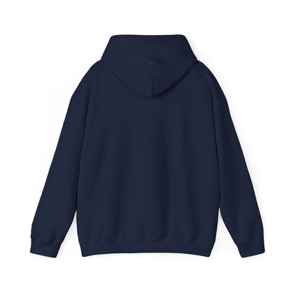 Tired Logo Hoodie — Retro Badge Graphic Pullover for Casual Comfort