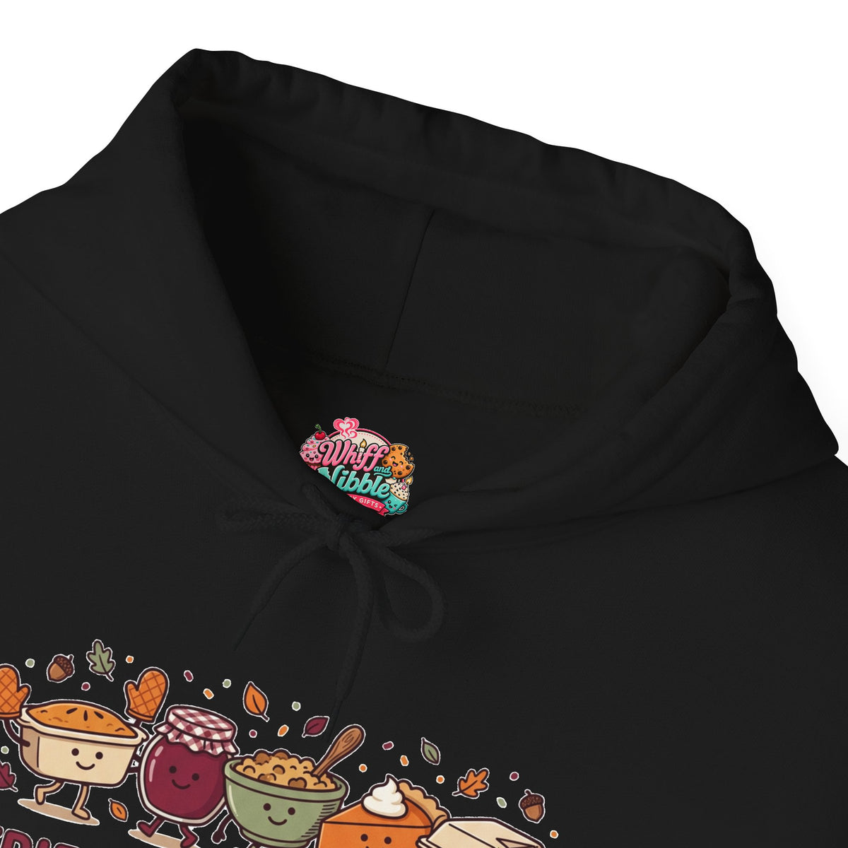 Friendsgiving Crew Hoodie, Thanksgiving Turkey, Fall Foliage, Pumpkin Pie
