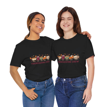 Friendsgiving Crew Tee | Thanksgiving shirt, fall harvest graphic