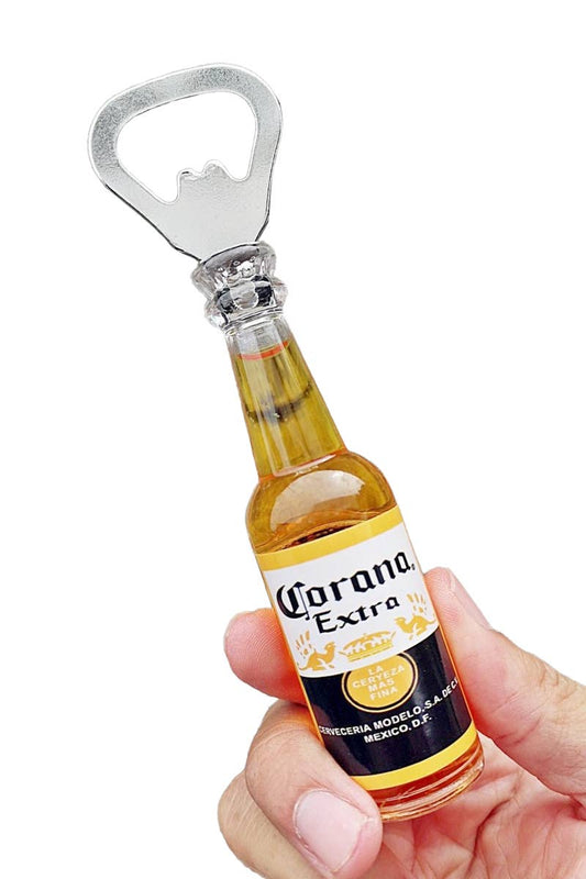 🍻 Mini Corona Liquid-Filled Magnetic Bottle Opener 🍻