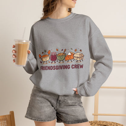 Friendsgiving Crew Crewneck Sweatshirt | Thanksgiving, Fall Harvest