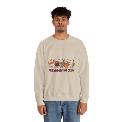 Friendsgiving Crew Crewneck Sweatshirt | Thanksgiving, Fall Harvest