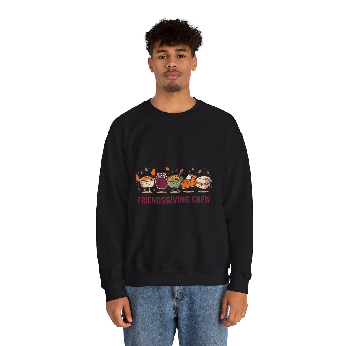 Friendsgiving Crew Crewneck Sweatshirt | Thanksgiving, Fall Harvest