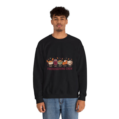 Friendsgiving Crew Crewneck Sweatshirt | Thanksgiving, Fall Harvest