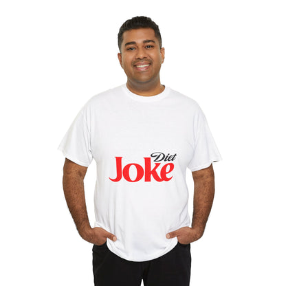 Diet Joke T-Shirt — Funny Retro Soda Logo Inspired Tee