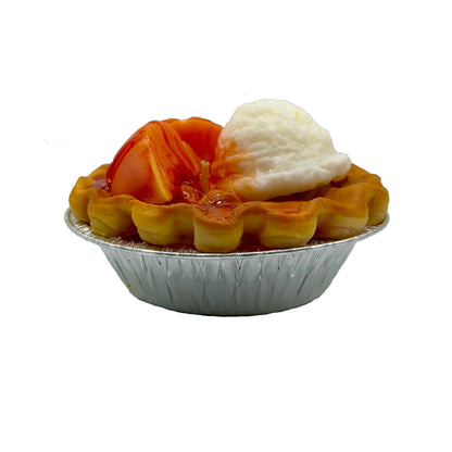 Peach Pie A La Mode Candle 5"