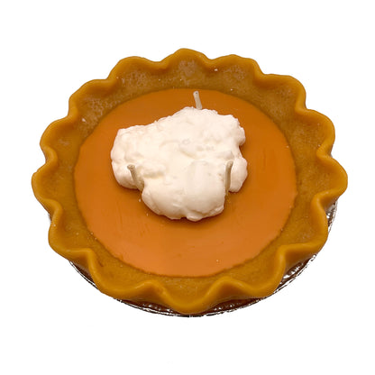 Pumpkin Pie Candle 5"