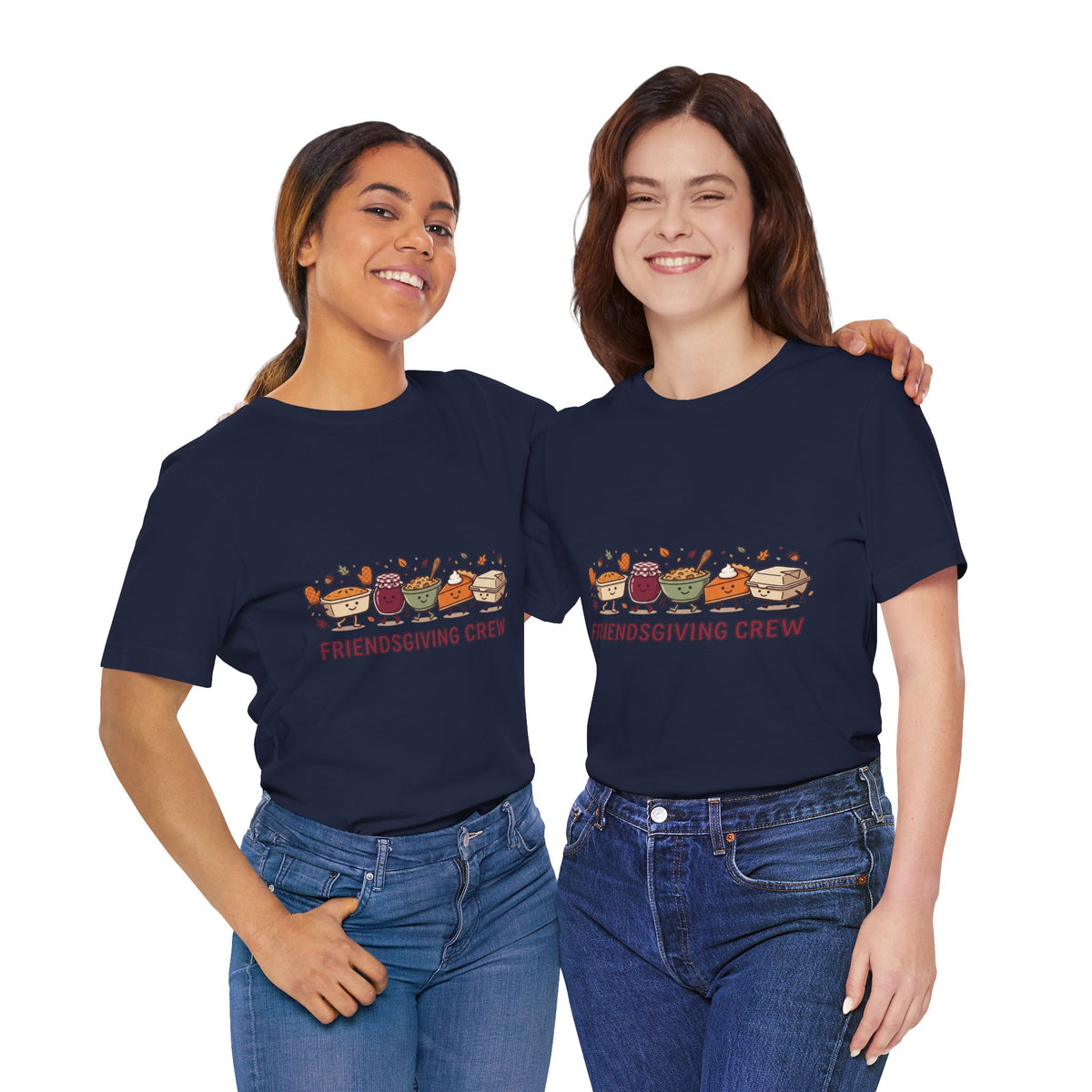 Friendsgiving Crew Tee | Thanksgiving shirt, fall harvest graphic
