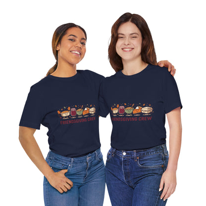 Friendsgiving Crew Tee | Thanksgiving shirt, fall harvest graphic