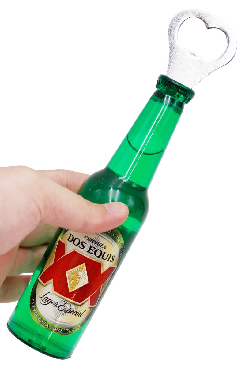 Dos XX Equis - Jumbo Liquid-Filled Magnetic Bottle Opener (Green)