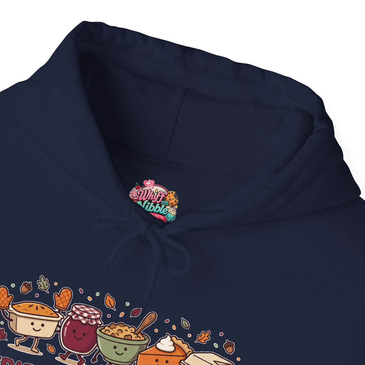 Friendsgiving Crew Hoodie, Thanksgiving Turkey, Fall Foliage, Pumpkin Pie