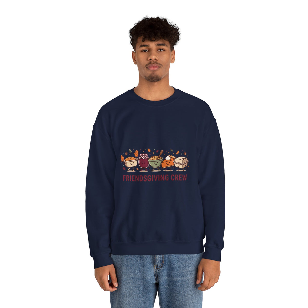 Friendsgiving Crew Crewneck Sweatshirt | Thanksgiving, Fall Harvest