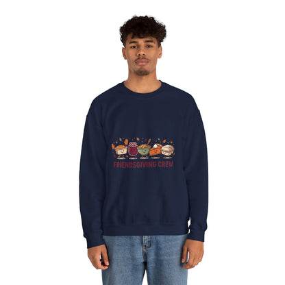 Friendsgiving Crew Crewneck Sweatshirt | Thanksgiving, Fall Harvest