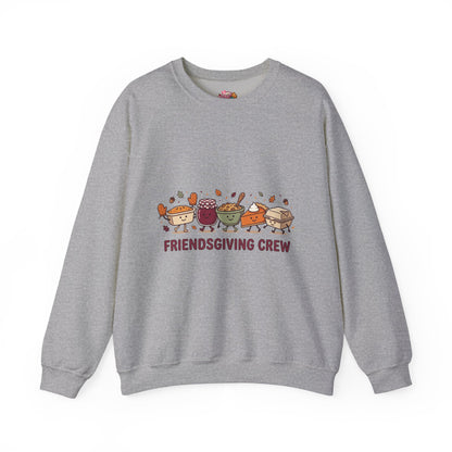 Friendsgiving Crew Crewneck Sweatshirt | Thanksgiving, Fall Harvest