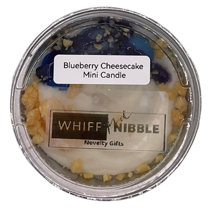 Mini Blueberry Cheesecake Candle