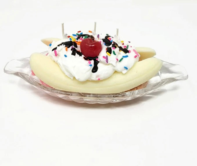 Banana Split Candle