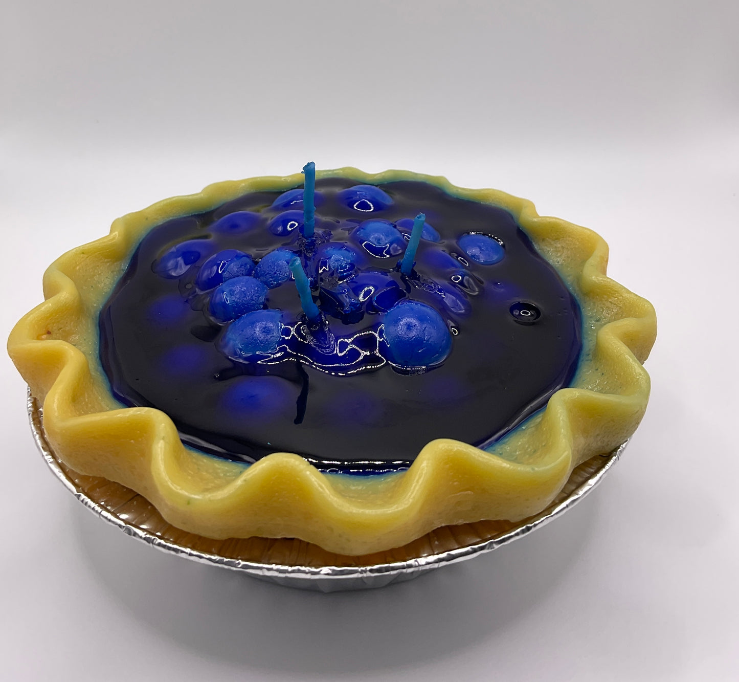 Medium 5-Inch Blueberry Pie Candle – (3 wicks)