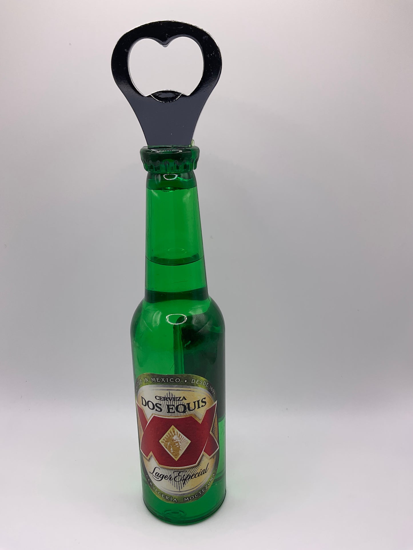 Life-Sized Dos XX Equis Bottle Opener & Fridge Magnet