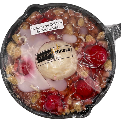Strawberry Cobbler Skillet Candle