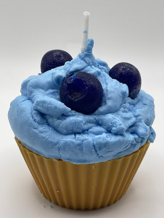 Blueberry Cupcake Scented Candle