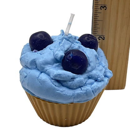 Blueberry Cupcake Candle