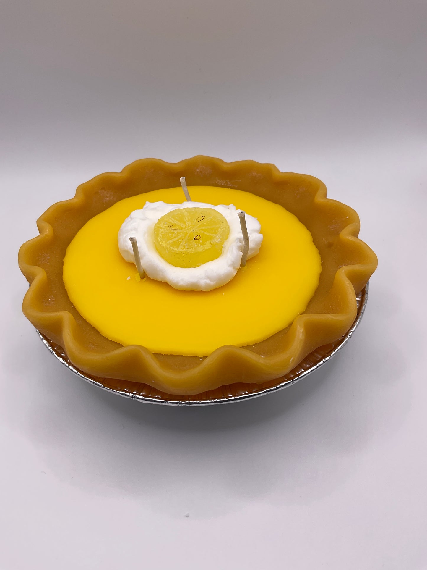 Medium 5 inch Lemon Pie Candle (3wicks)