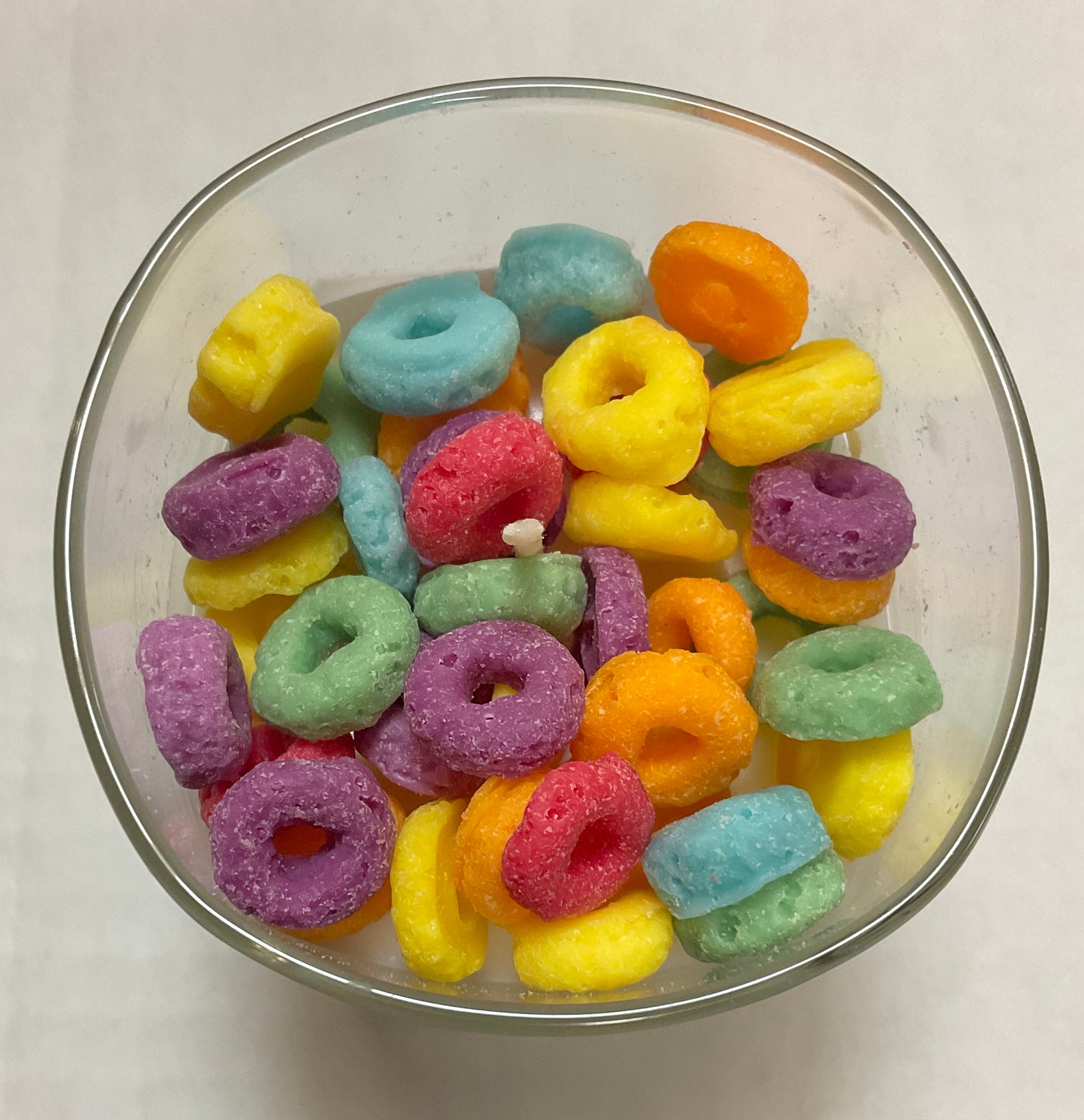 Milk & Cereal Candle – Froot Loop Inspired (10 oz / 284g)